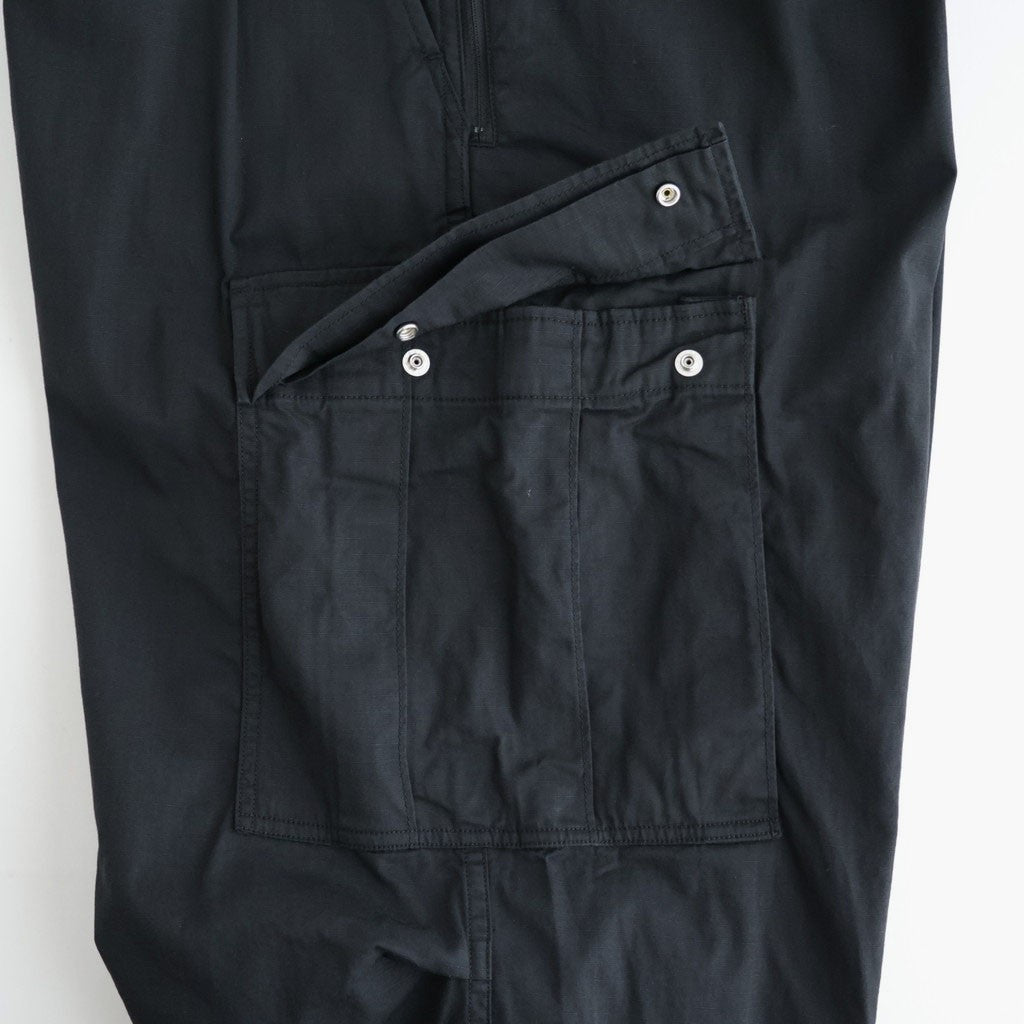 Ripstop Field Cargo Pants #Black [N25FC067]