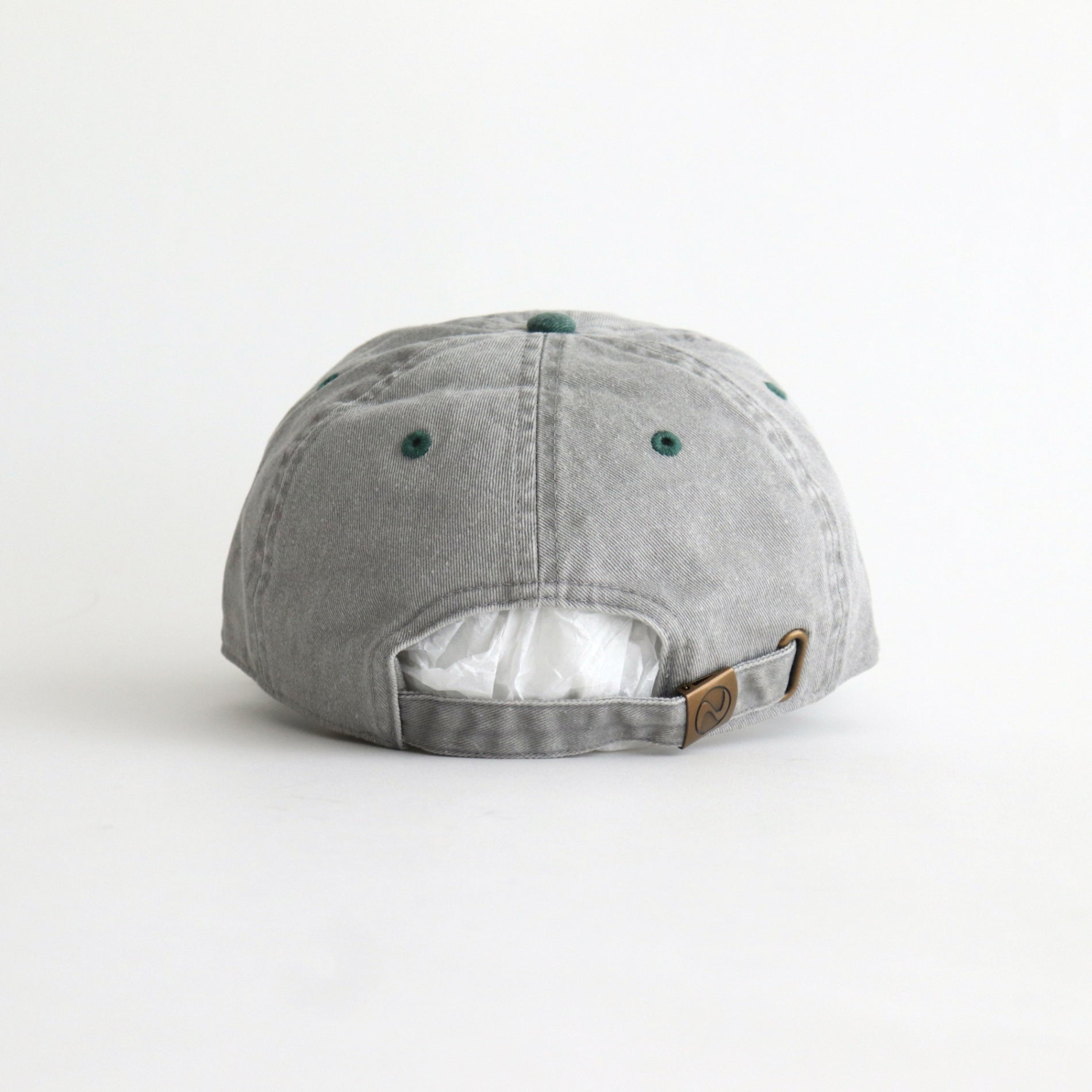 PIGMENT BASEBALL CAP #GRAY/GREEN [DNS25H02]
