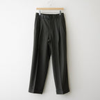 DOUBLE PLEATED SEMI EASY TROUSERS #DARK SAGE [A26C07PT02C]