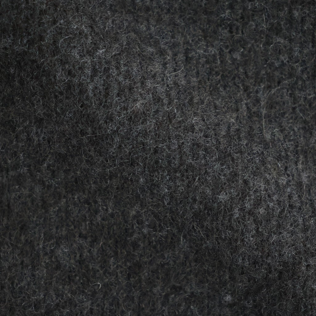 CASHMERE FOX CREW NECK #CHARCOAL [BN-26FM-060]