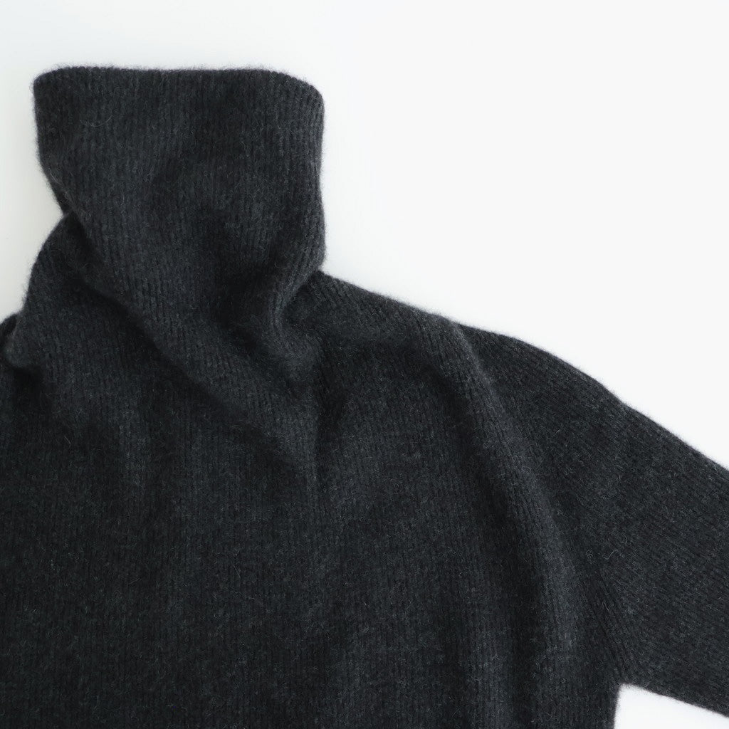 CASHMERE FOX UNIQUE TURTLE #CHARCOAL [BN-25FL-042]