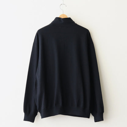 Co/Silk Nep Half-Zip #BlackNavy [BHS24F038Si]