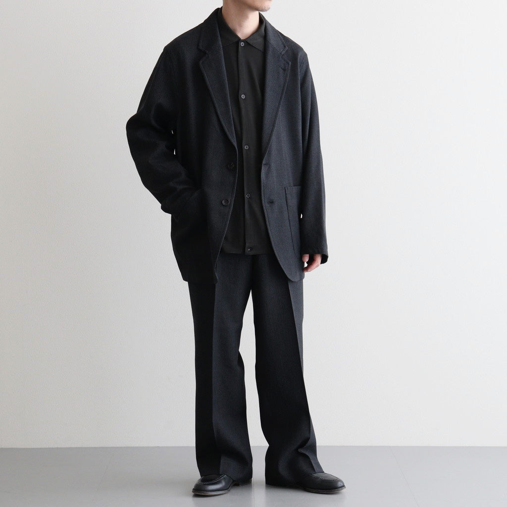 STROLL AROUND JACKET #GRAY BIRD’S-EYE [M26C10JK01C]