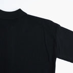 SOLID WOOL RIB POLO CARDIGAN #BLACK [BN-26FL-032]