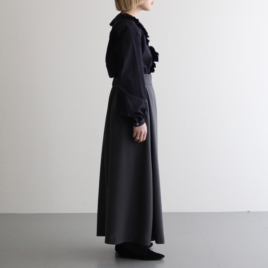 BOURRIENNE COTTON TYPEWRITER RUFFLE BL / NAMI #NAVY [16851 50110]