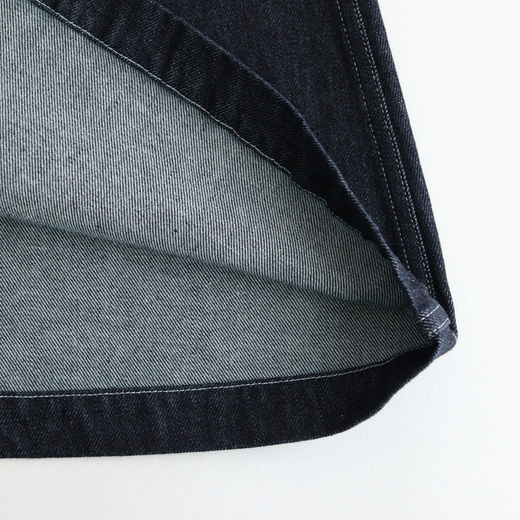 Denim Skirt #Indigo [S25FE070]