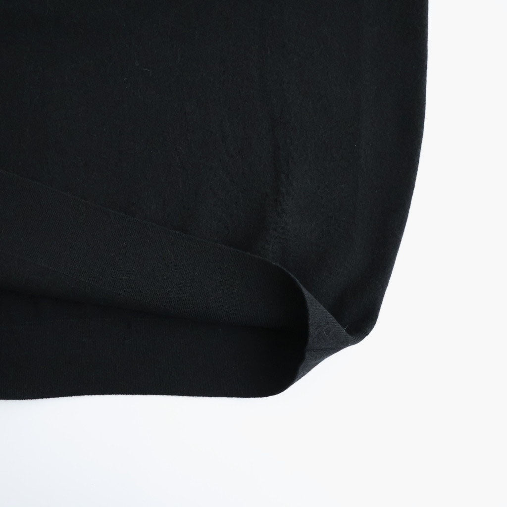 SUNSHINE CASHMERE POLO #BLACK [BN-26FM-059]