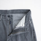 Selvage Denim Straight Pants #Vintage Black [S26FC076]