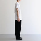 SHORT SLEEVE PRINT-T "swing by" #WHITE [DNA25T02]