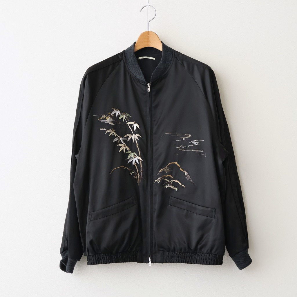 STUNNING RAYON SOUVENIR JACKET #ONYX [261OJ-JK25]