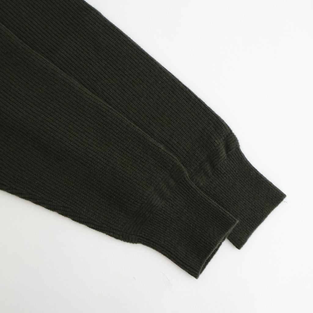 Wool Harf Cardigan ST Polo #KHAKI [NEP-AW2404]