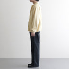 Cotton Fancy Yarn Crochet Collar Knit Jacket #Custard [NEP-SS2628]