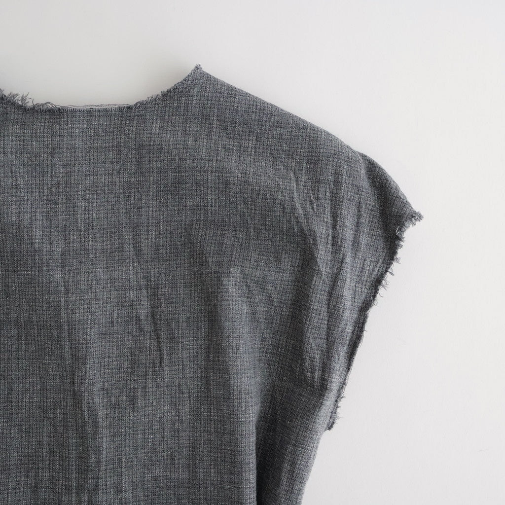 Mix Heather Cotton Double-Sided P/O #HeatherCharcoal [BHSW26S2HEG]