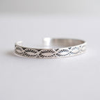 HENRY MARIANO スタンプバングル B #SILVER