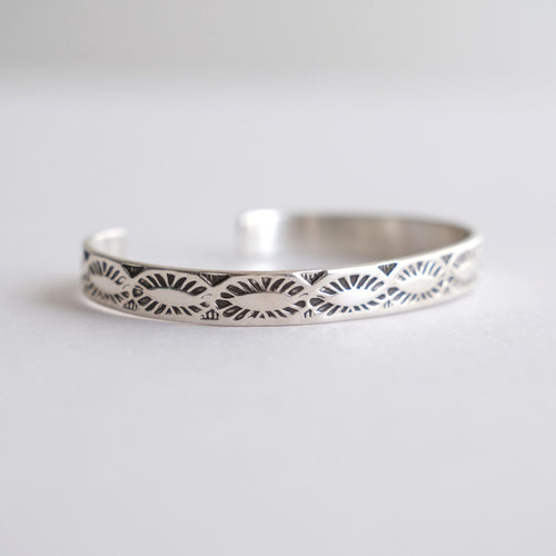 HENRY MARIANO スタンプバングル B #SILVER