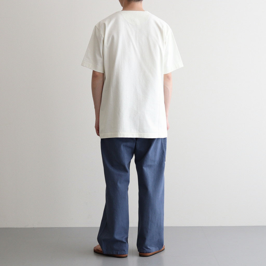 DENIM PAINTER TROUSERS #A.BLUE [PMAT-PT09]