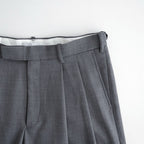 DOUBLE PLEATED BUGGY TROUSERS #GRAY [M26C06PT01C]