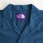 Nylon Taffeta Field S/S Shirt #Teal Blue [N25SG055]