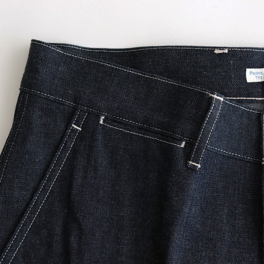 MIL DENIM TROUSERS #INDIGO [PM-PTM40]
