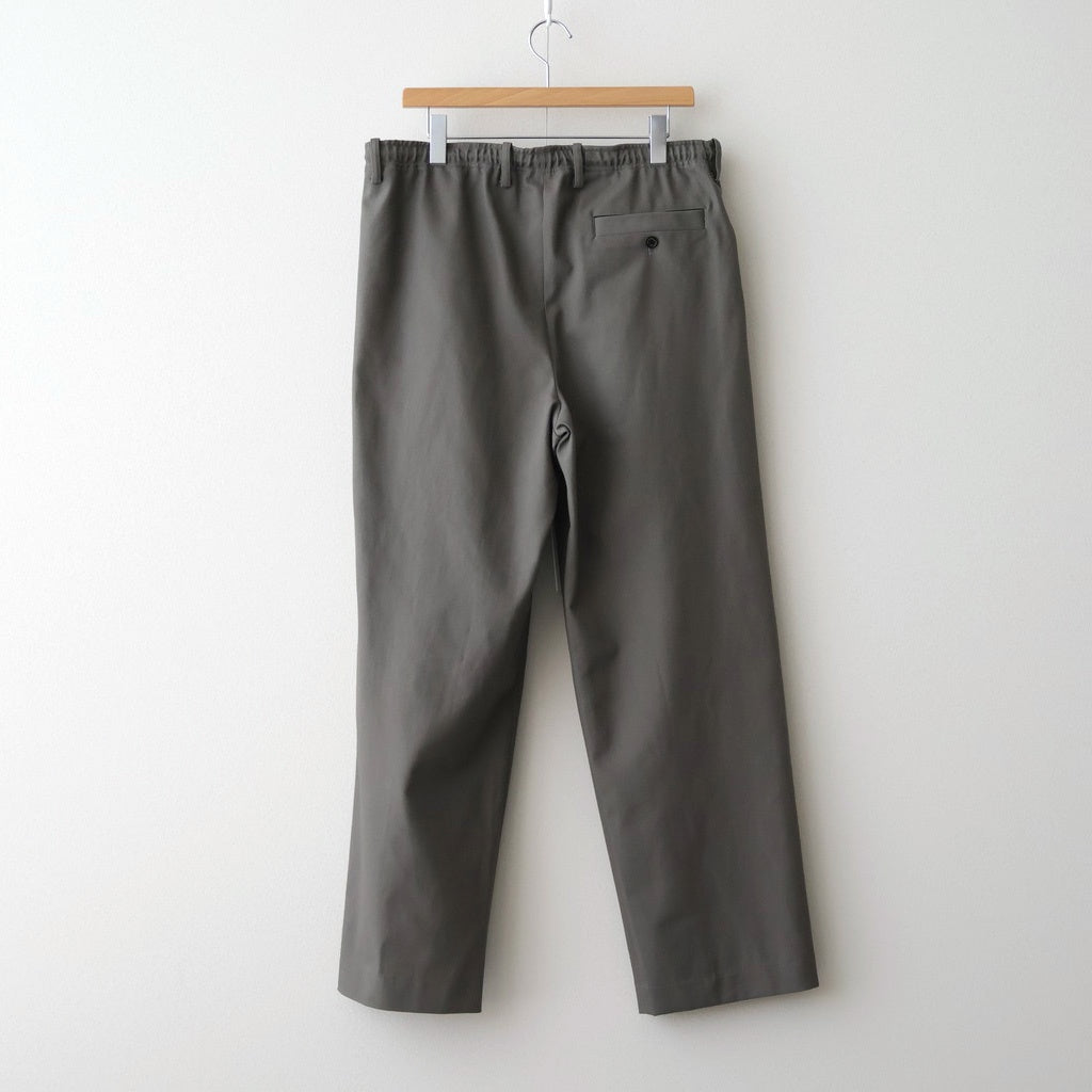 DOUBLE PLEATED EASY TROUSERS #GRAY [A26A93PT02C]