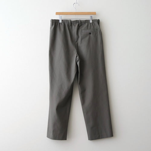 DOUBLE PLEATED EASY TROUSERS #GRAY [A26A93PT02C]