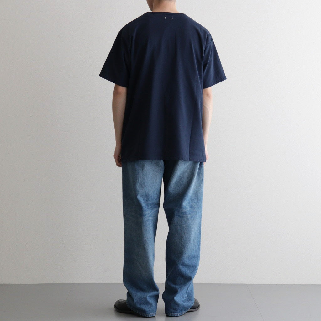 COOLMAX Jersey Pocket Tee #Navy [S25SI114]