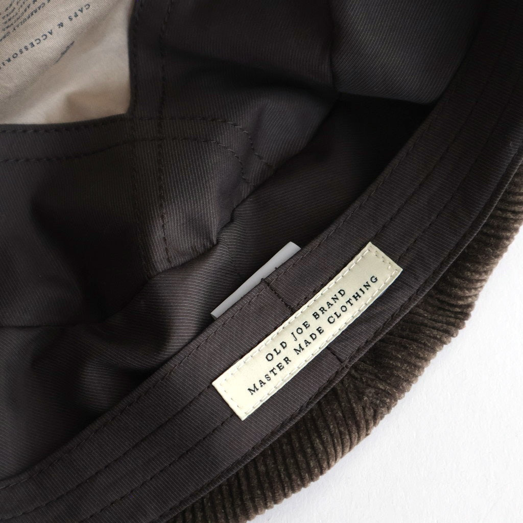 PRINTED CORDS PEAKED CAP #WHISKY [252OJ-HT02]