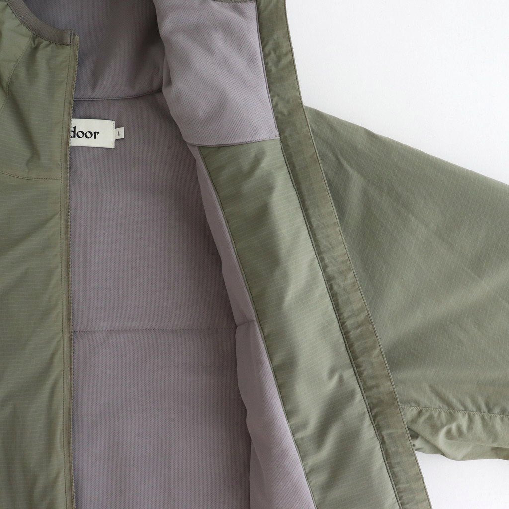 Cordura Ripstop Nylon Insulation Parka #Khaki [6053-2505]