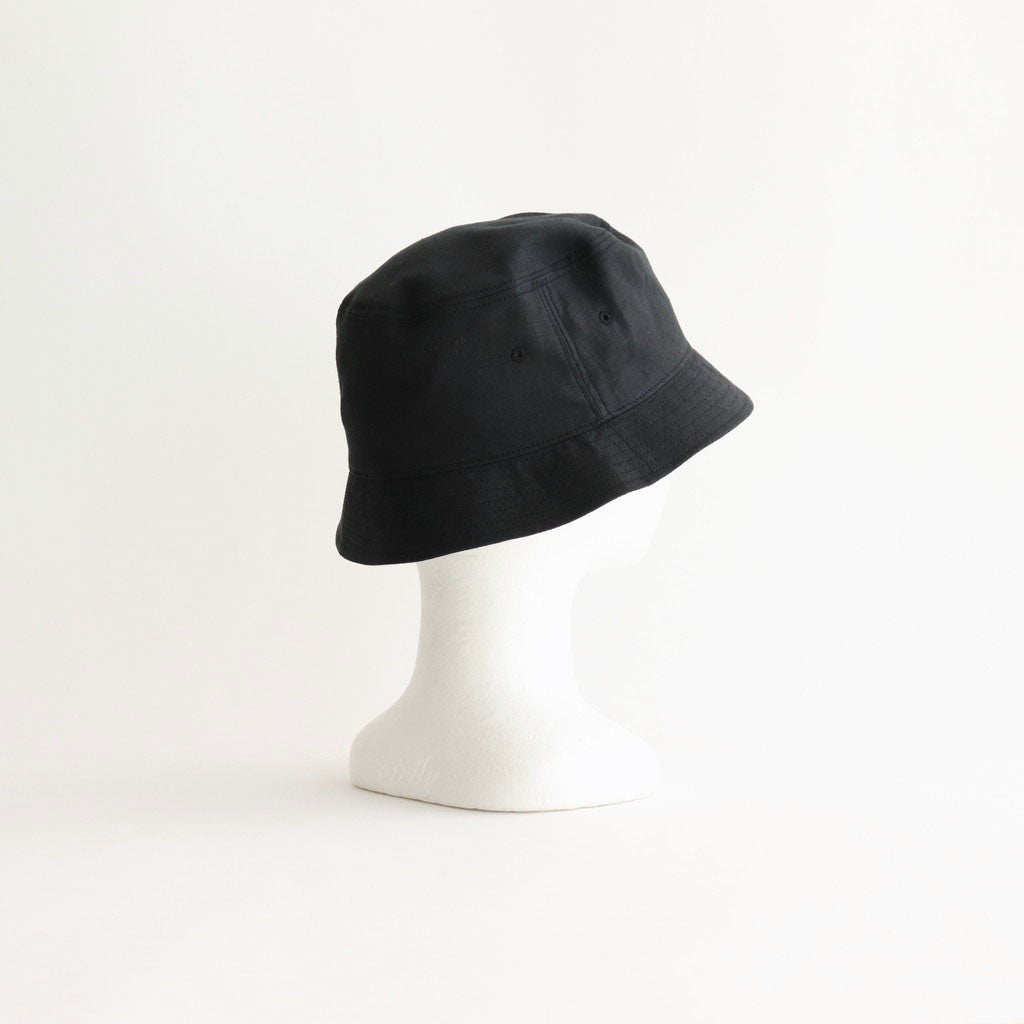 BUCKET HAT #BLACK [A25B05AC01A]
