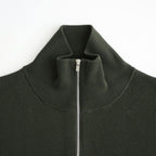 HARD TWIST WOOLRIB DRIVERS KNIT #FOREST [BN-26FM-033]