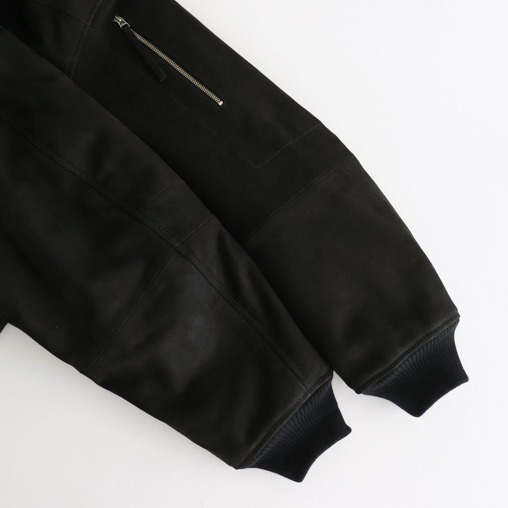 BOMBER JACKET #BLACK [SH-50-C-NUBUCK-2]