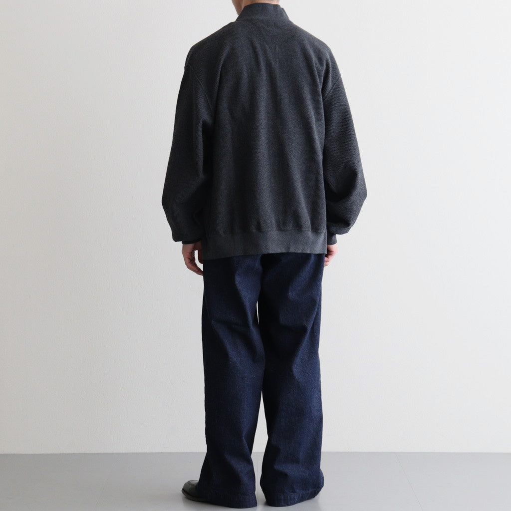 Rough&Smooth Thermal Blouson #HeatherCharcoal [bROOTS26F14]