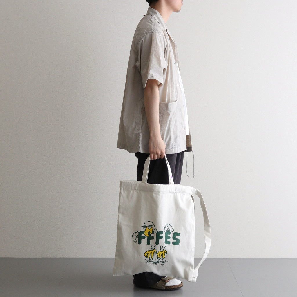FFFES Graphic Tote #Off White [N25SO068]