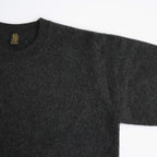 CASHMERE FOX CREW NECK #CHARCOAL [BN-26FM-060]