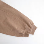 Thin-Sweat Hoodie Zip #HeatherBeige [bROOTS25S24S26]