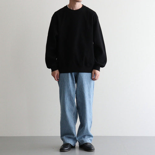 Linen Cotton Denim Field Pants #Indigo Bleach [N26FC029]