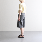 HAND PAINT DENIM SHORTS #010 BLACK [16861 40028]