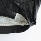 SHEEP LEATHER ZIP BZ #010 RED BLACK [16861 25004]