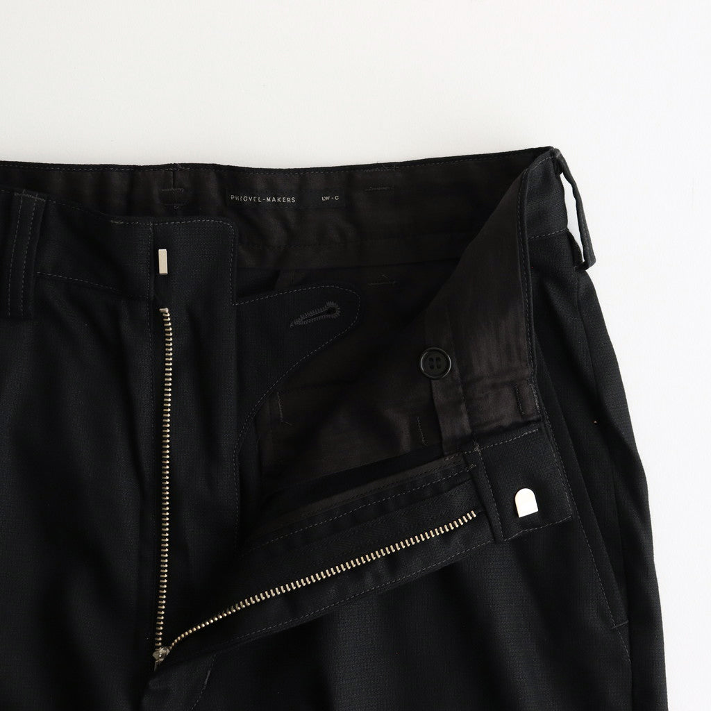 W/CA WORKADAY TROUSER #BLACK [PMLW-PT02]