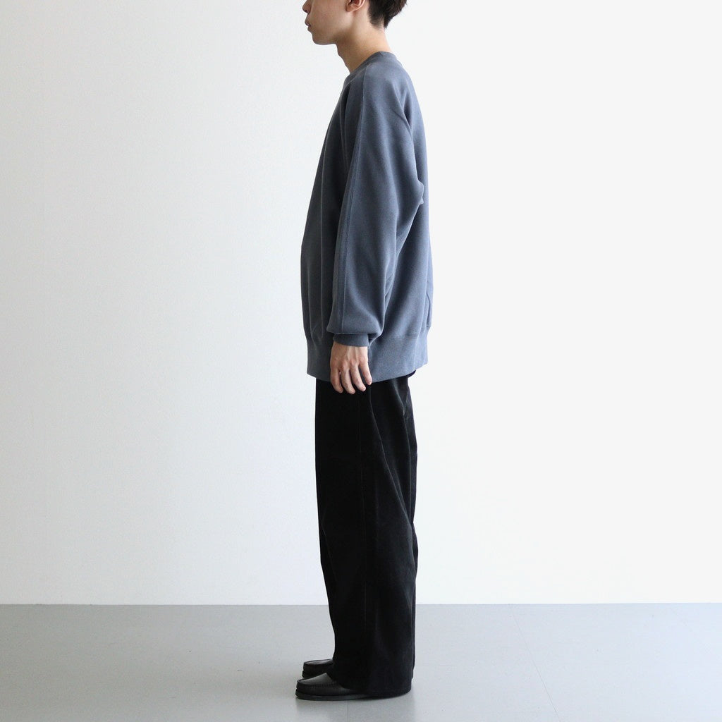 Crew Neck Sweat #Heather Navy [S25SH011]