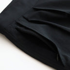 ALPHADRY Double Pleats Shorts #Black [S25SD052]