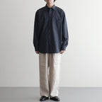 DOUBLE PLEATED EASY TROUSERS #TAUPE [A26A22PT02C]