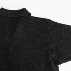 BLENDED KEMPI WOOL RAPEL CARDY #ONYX [252OJ-KN03]