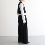 GRASSY RACE PETIT VEST #BLACK [BN-25SL-029]