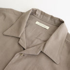 SILK NEP CLOTH SOUVENIR SHIRTS (Short-sleeve) #CELADON [251OJ-SH14]