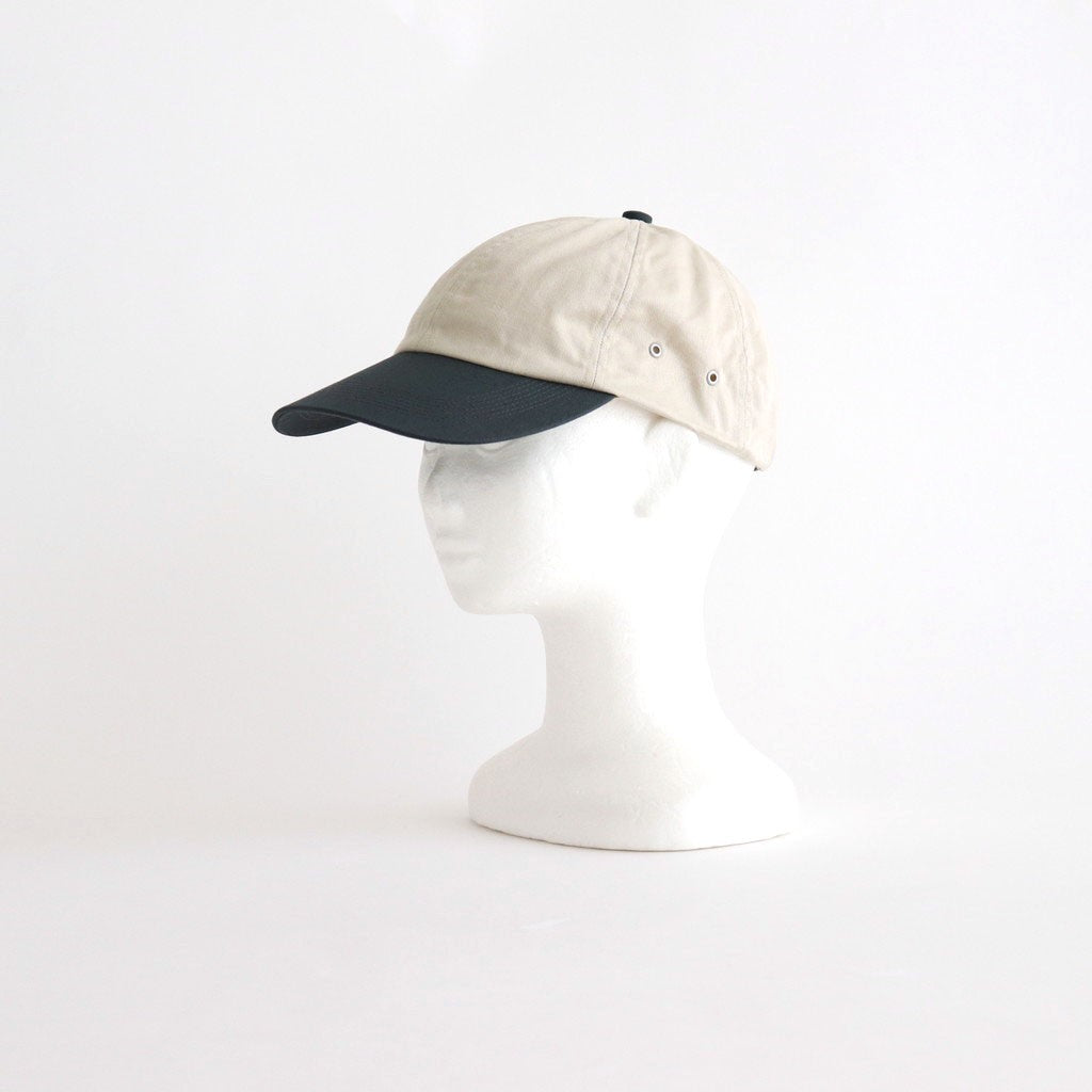 COMBINATION BILL CAP #IVORYxBLUE GRAY [PMAT-AC05]