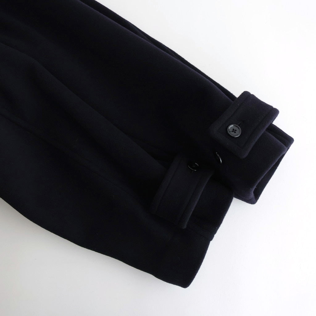Wool Felton Duffle Coat #DarkNavy×Black-toggle [bROOTS25F2]