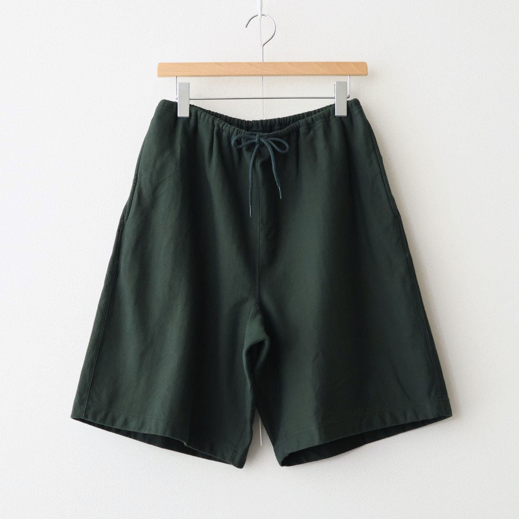 Thin-Sweat Shorts #DarkGreen [bROOTS25S23S26]