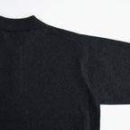 SUNSHINE CASHMERE POLO #HEATHER BLACK [BN-26FM-059]
