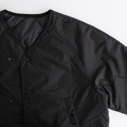 Reversible Down Coat #Charcoal [SUBF352]